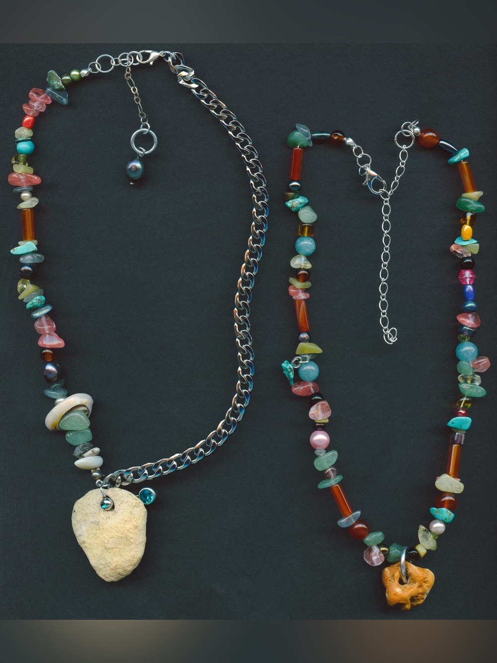 You are my R0Ck 🪨 necklace set for friends or lovers